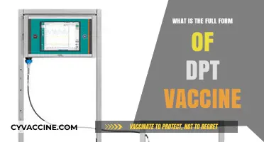 Understanding the DPT Vaccine: Full Form and Its Importance Explained