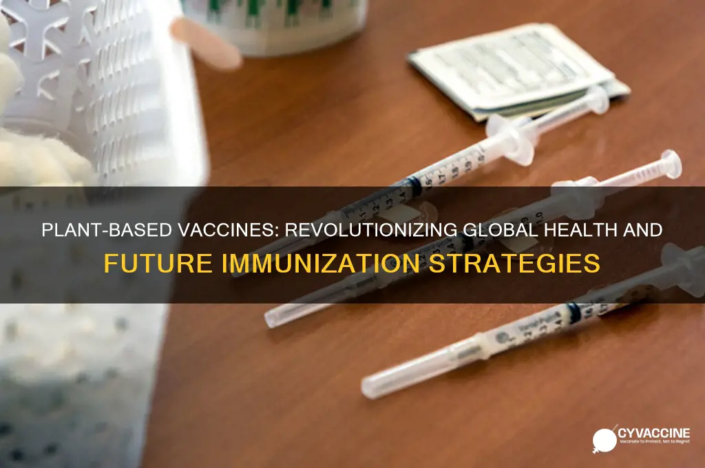 what is the future for plant based vaccines