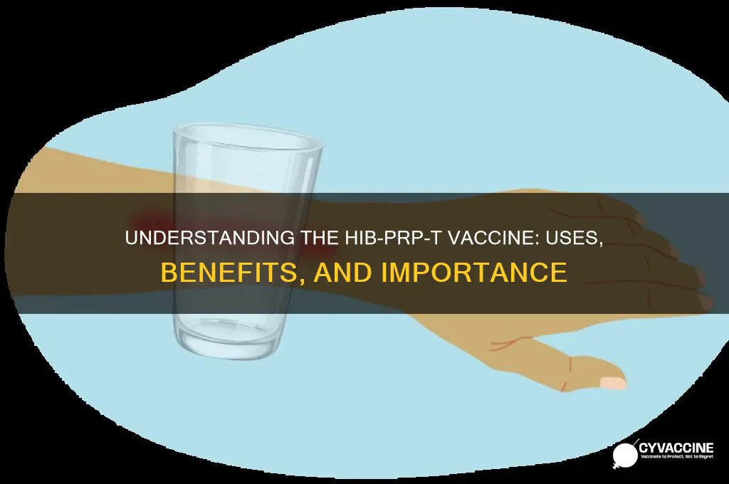 what is the hib-prp-t vaccine for