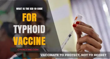 Understanding the ICD-10 Code for Typhoid Vaccine Administration