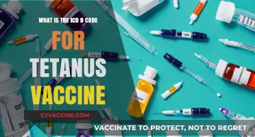Understanding Tetanus Vaccine: ICD-9 Code and Its Importance