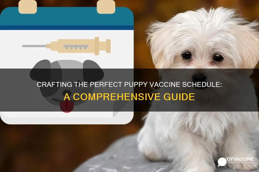 what is the ideal vaccine program for a puppy