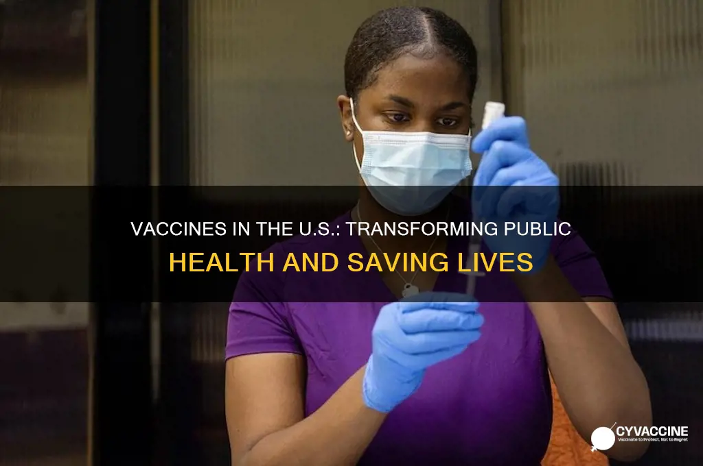 what is the impact of vaccines in the united states