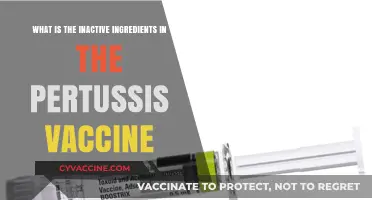 Understanding the Inactive Ingredients in the Pertussis Vaccine: A Comprehensive Guide