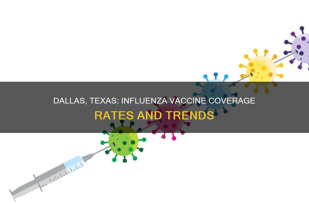what is the influenza vaccine coverage in dallas texas