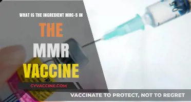 Unveiling MRC-5: The Role of This Ingredient in the MMR Vaccine