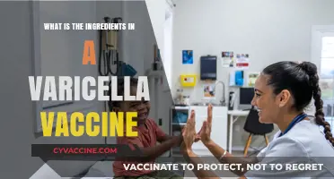 Varicella Vaccine Ingredients: Understanding the Components and Their Role