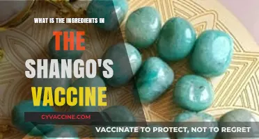 Shango's Vaccine Ingredients: A Detailed Breakdown of Its Composition