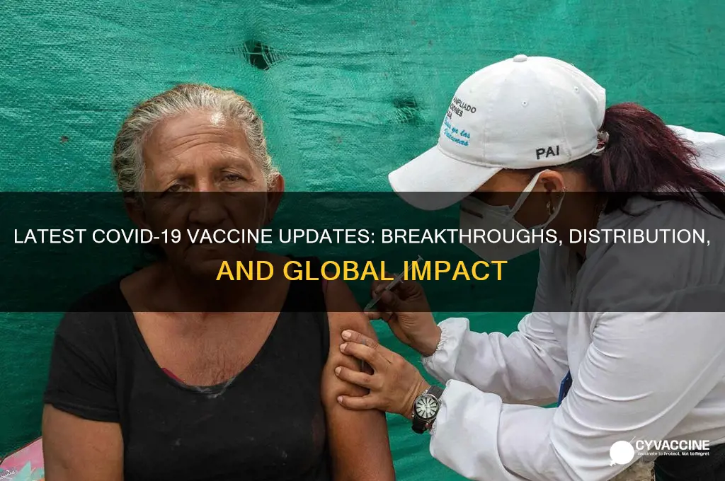 what is the latest news about corona vaccine