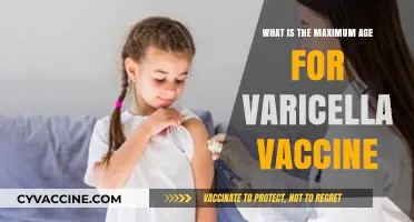 Understanding the Age Limit for Varicella Vaccine Administration