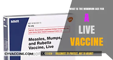 Understanding Live Vaccines: Minimum Age Requirements for Safe Immunization