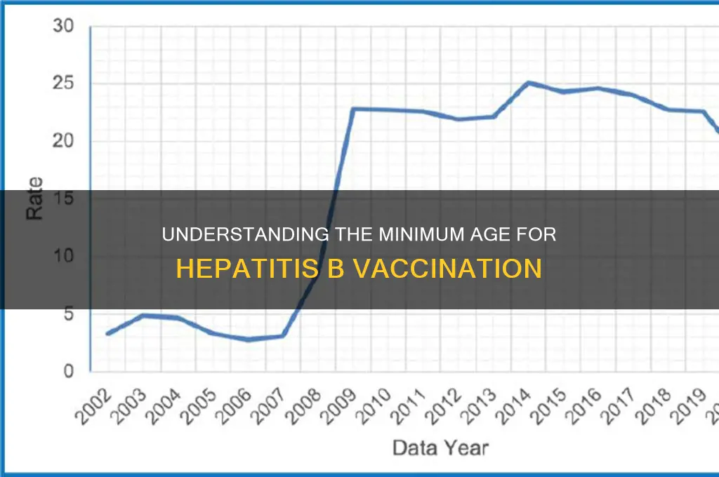 what is the minimum age for hep b vaccine