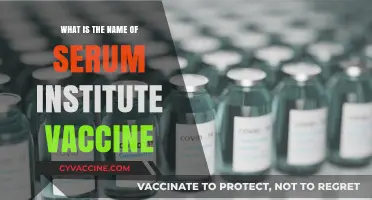 Serum Institute's COVID-19 Vaccine: Unveiling the Name and Its Significance