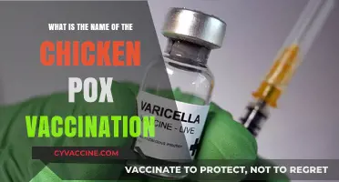Chickenpox Vaccination: Unveiling the Name and Its Importance