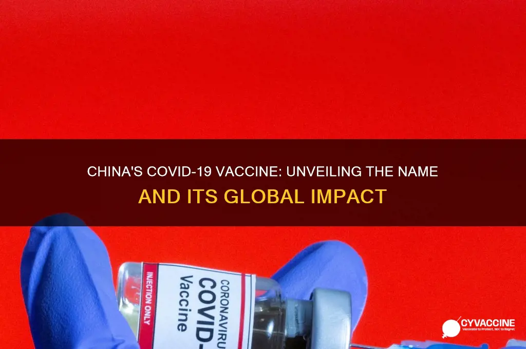 what is the name of the china vaccine