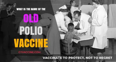 The Forgotten Polio Vaccine: Unveiling the Name of the Original Shot