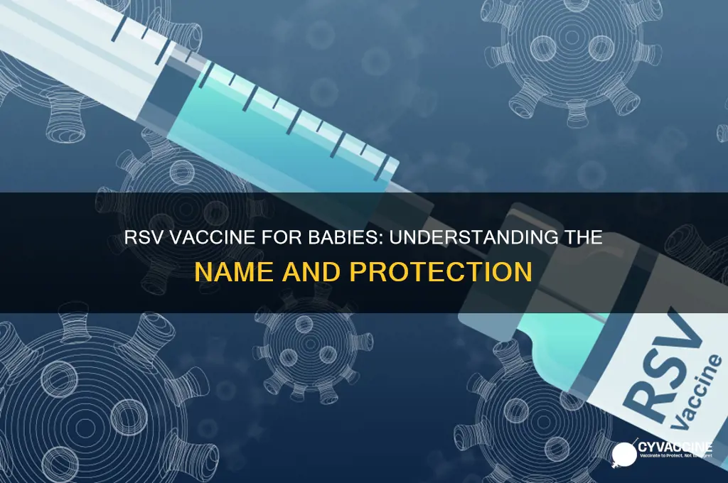 what is the name of the rsv vaccine for babies