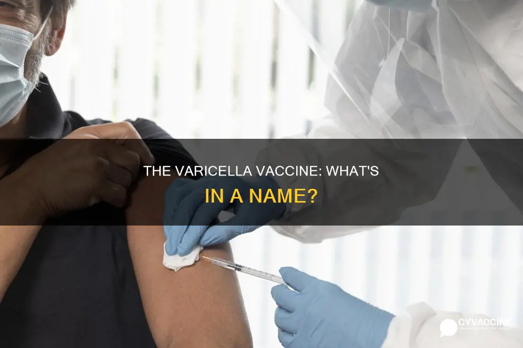 what is the name of the varicella vaccine