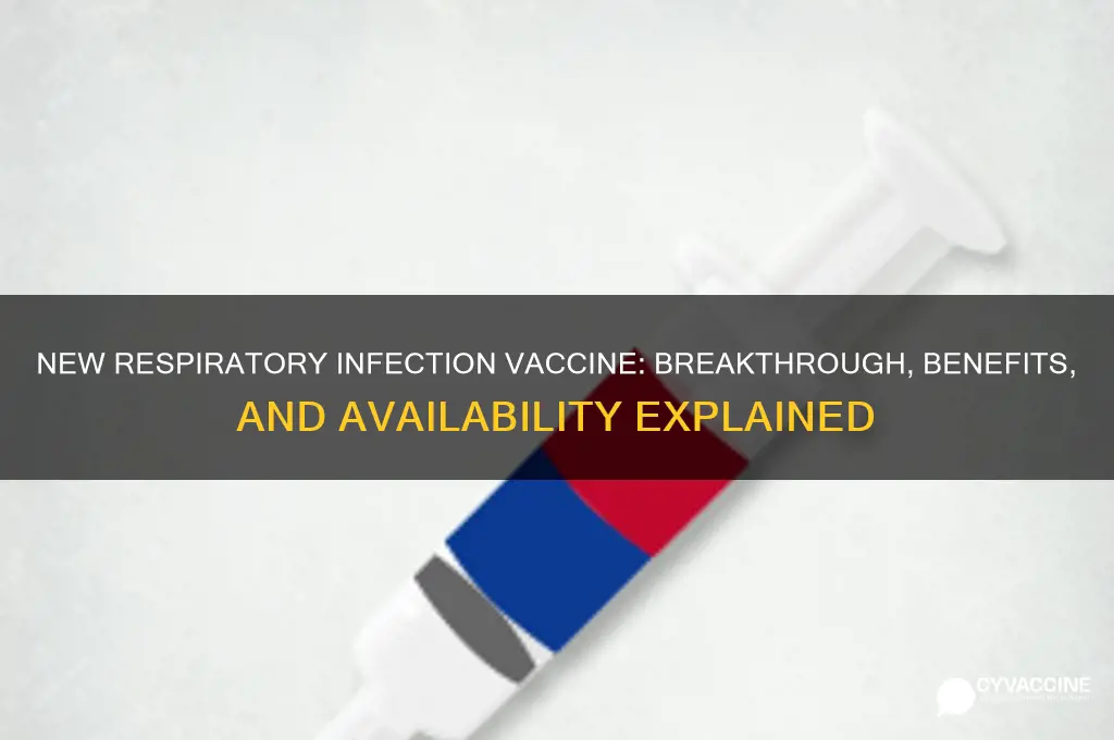 what is the new vaccine for respiratory infection