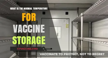 Optimal Vaccine Storage: Understanding Normal Temperature Requirements for Safety