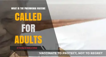 Adult Pneumonia Vaccine: Understanding the Name and Its Importance