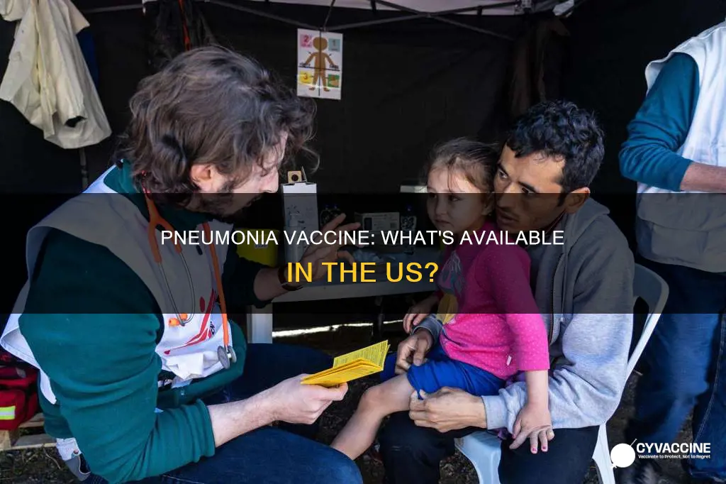 what is the pneumonia vaccine called in usa