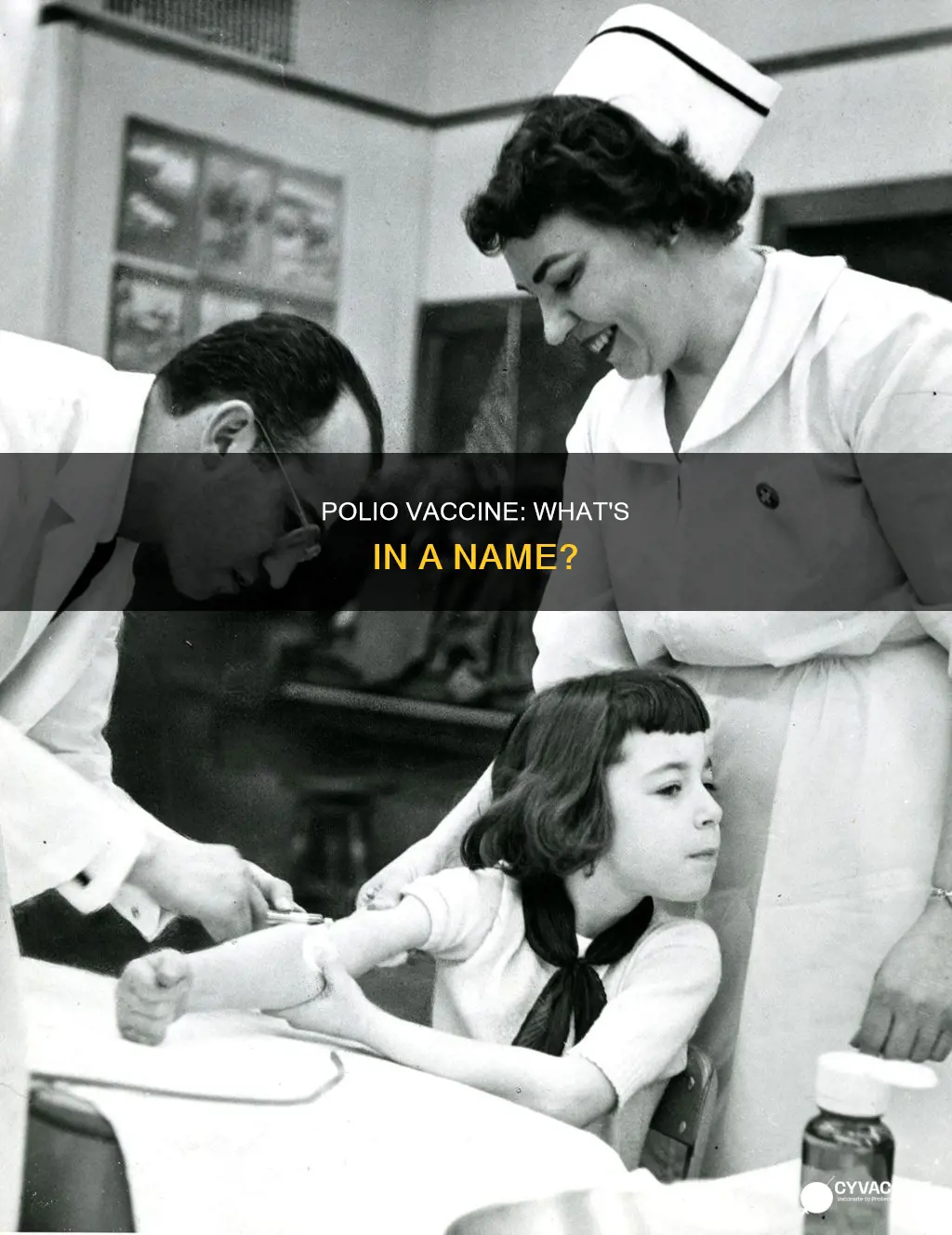 what is the polio vaccine called on records