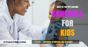 PPV Vaccine Schedule for Kids: Essential Immunization Timeline