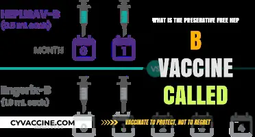 Discover the Name of the Preservative-Free Hep B Vaccine