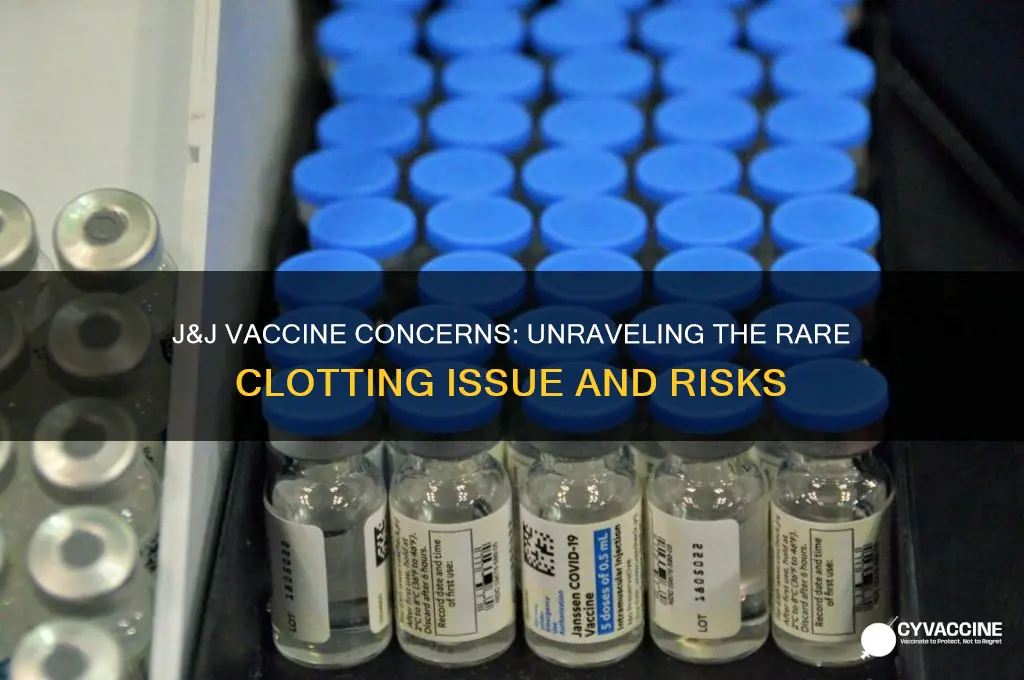 what is the problem with the j&j vaccine