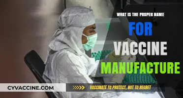 Understanding the Correct Terminology for Vaccine Producers and Manufacturers