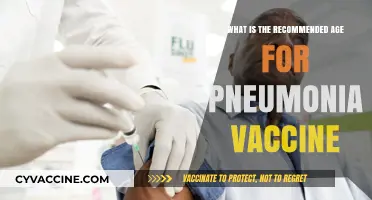Understanding the Ideal Age for Pneumonia Vaccination: Expert Recommendations
