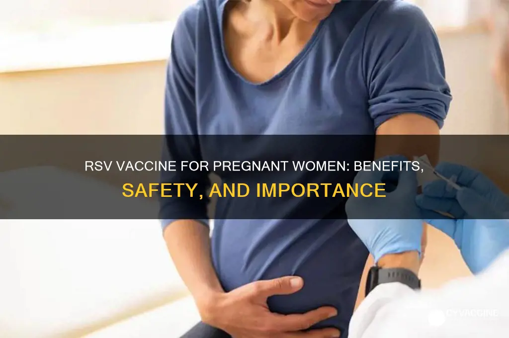 what is the rsv vaccine for pregnant women