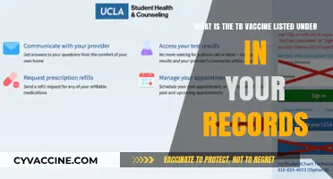Understanding Your TB Vaccine Records: Where Is It Listed?