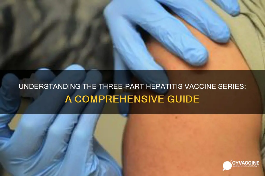 what is the three part series hepatitis vaccine