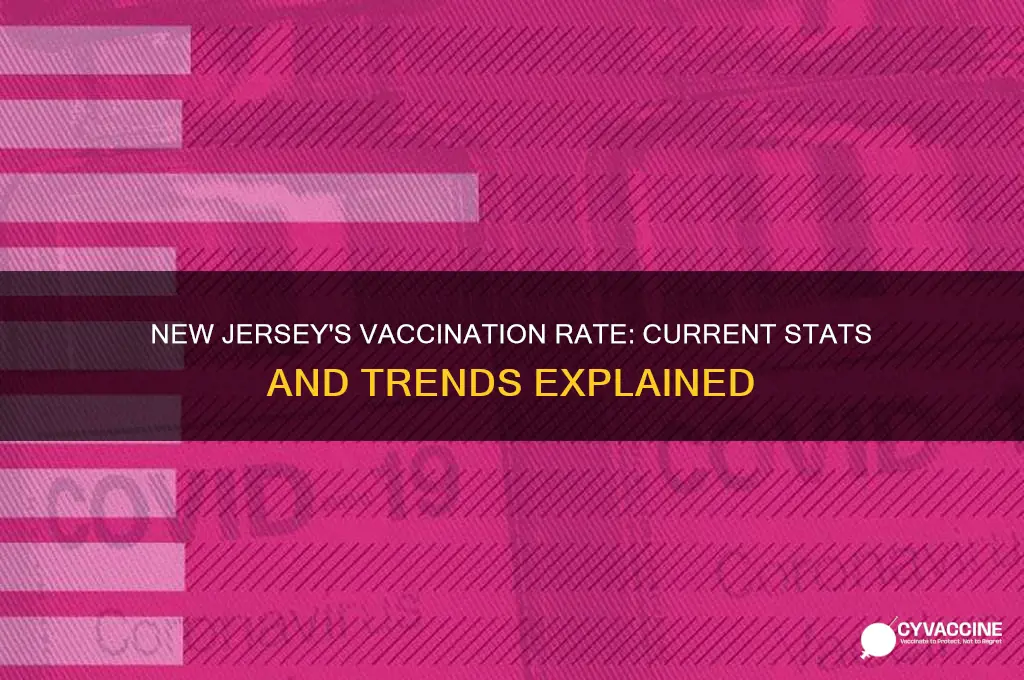 what is the vaccination rate in new jersey