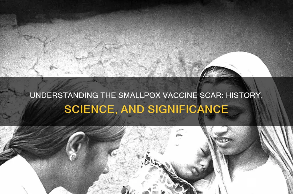 what is the vaccination with the scare on your arm