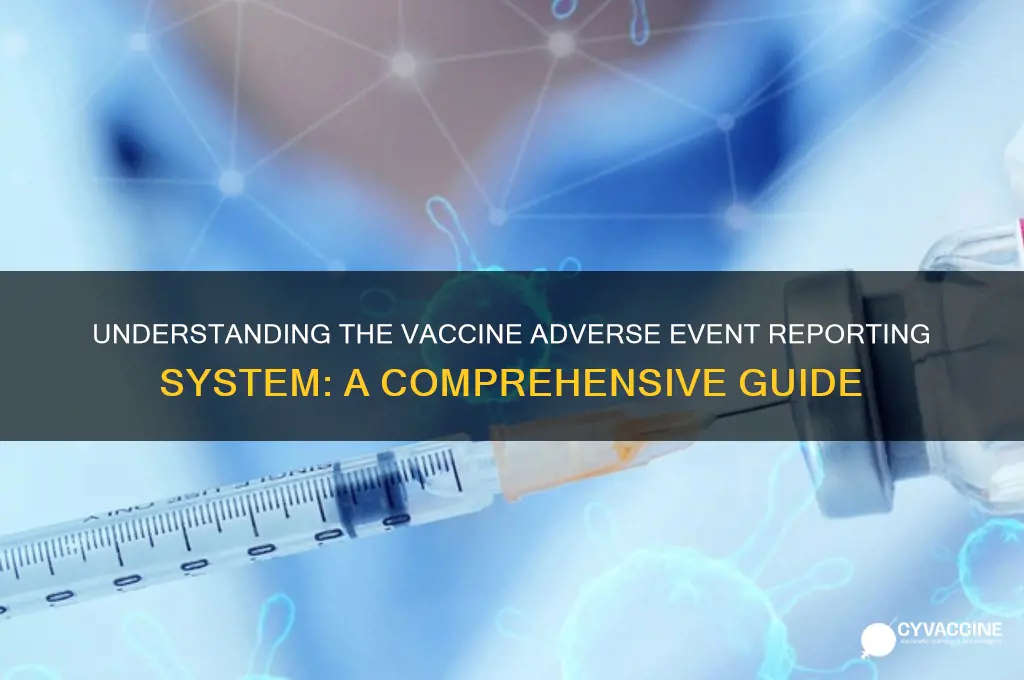 what is the vaccine adverse event reporting system