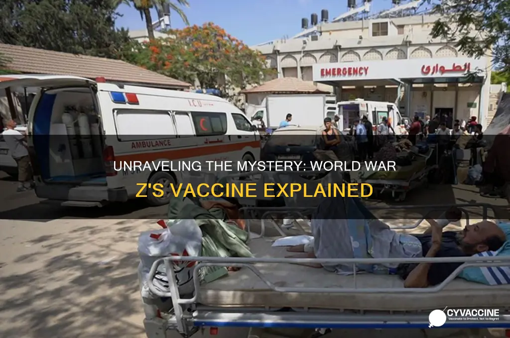 what is the vaccine in world war z