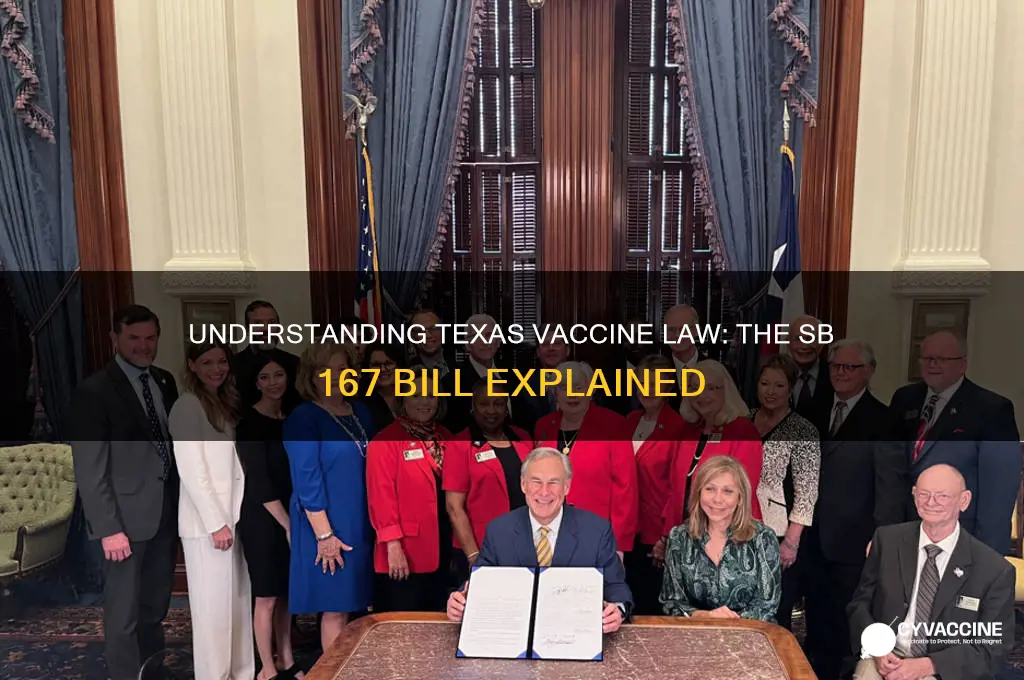 what is the vaccine law in texas bill name