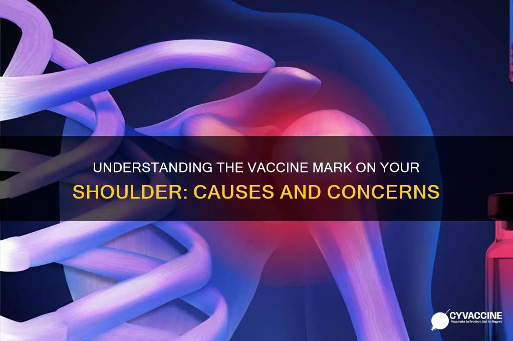 what is the vaccine mark on my shoulder
