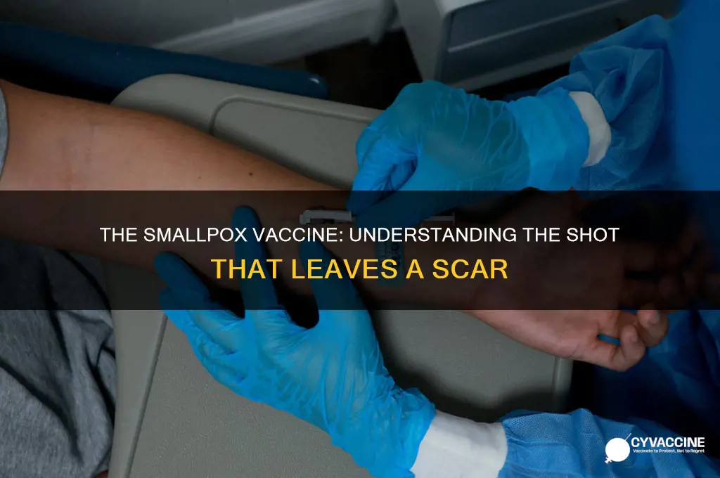 what is the vaccine shot that leaves a scar