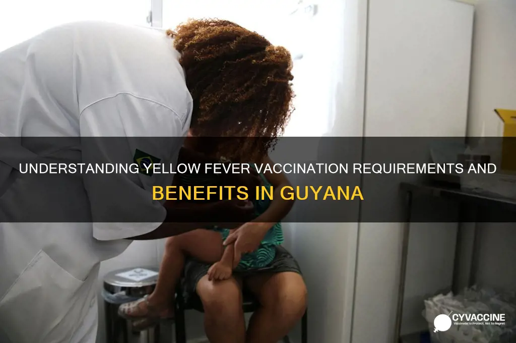 what is the yellow fever vaccine for in guyana