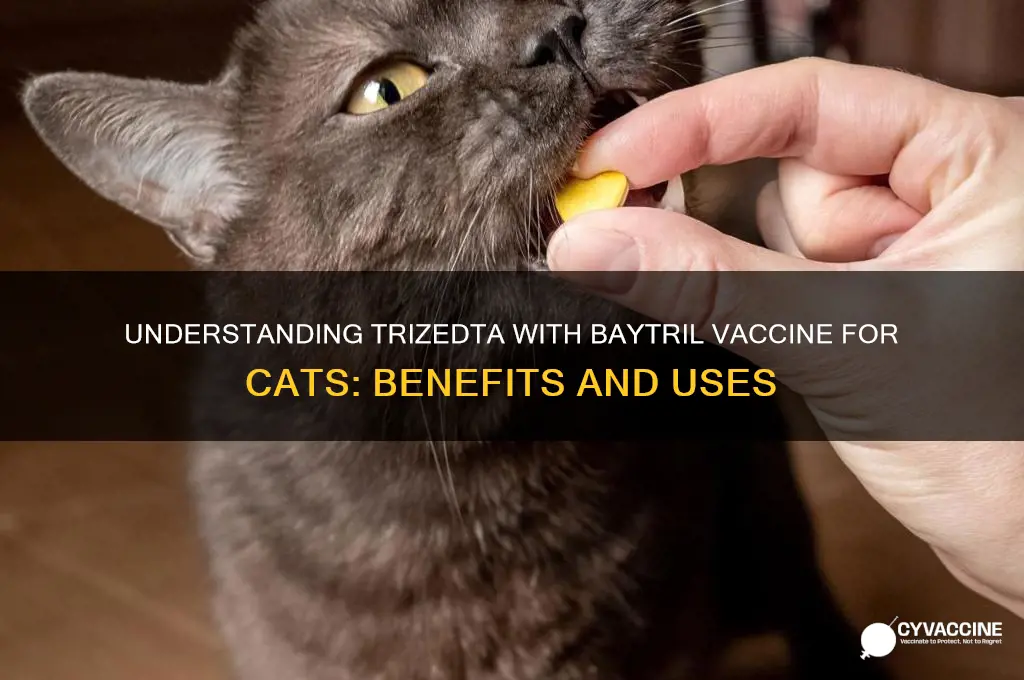 what is trizedta with baytril vaccine for cats