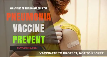 Pneumonia Vaccine: Which Types of Pneumonia Does It Prevent?