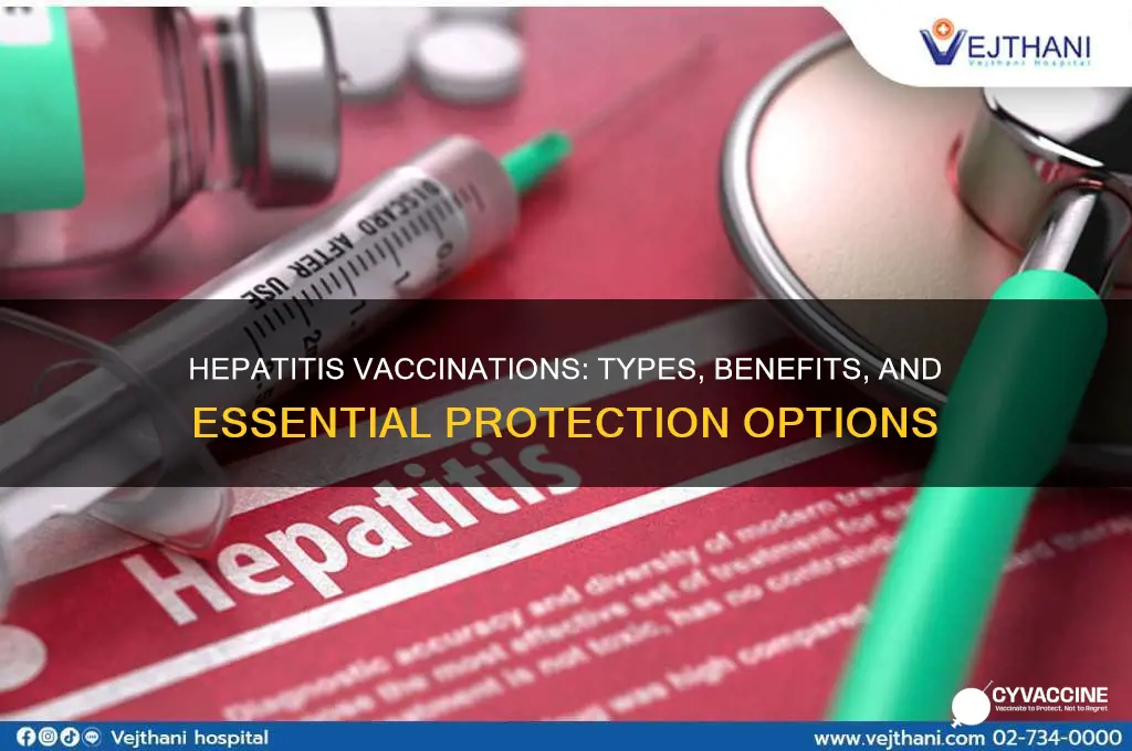 what kind of vaccinations for hepatitis are there