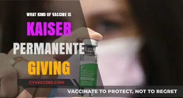 Kaiser Permanente's COVID-19 Vaccine: Types, Brands, and Distribution Details
