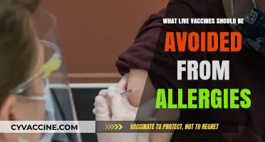 Allergies and Live Vaccines: Which Shots to Avoid for Safety