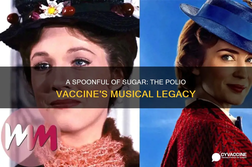 what mary poppins song was inspired by the polio vaccine