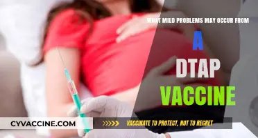 Common Mild Side Effects of the DTaP Vaccine Explained